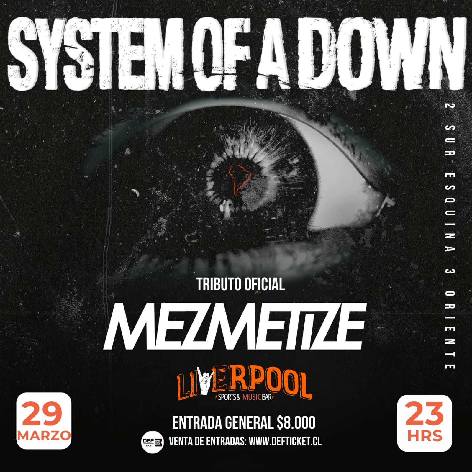 SOAD Talca 3vez