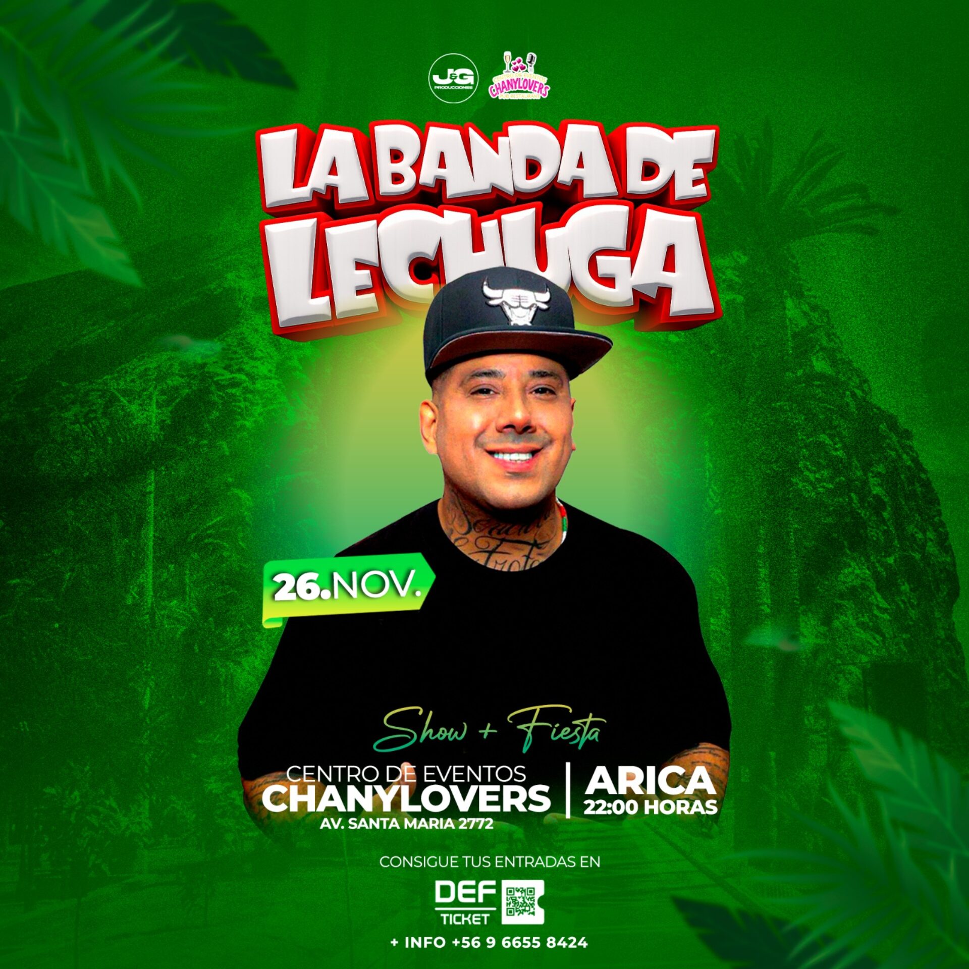 BANDA LECHUGA Arica 2